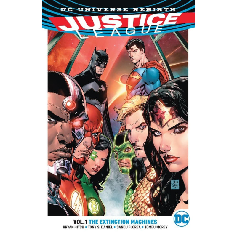 Justice League Vol. 1 The Extinction Machines Rebirth