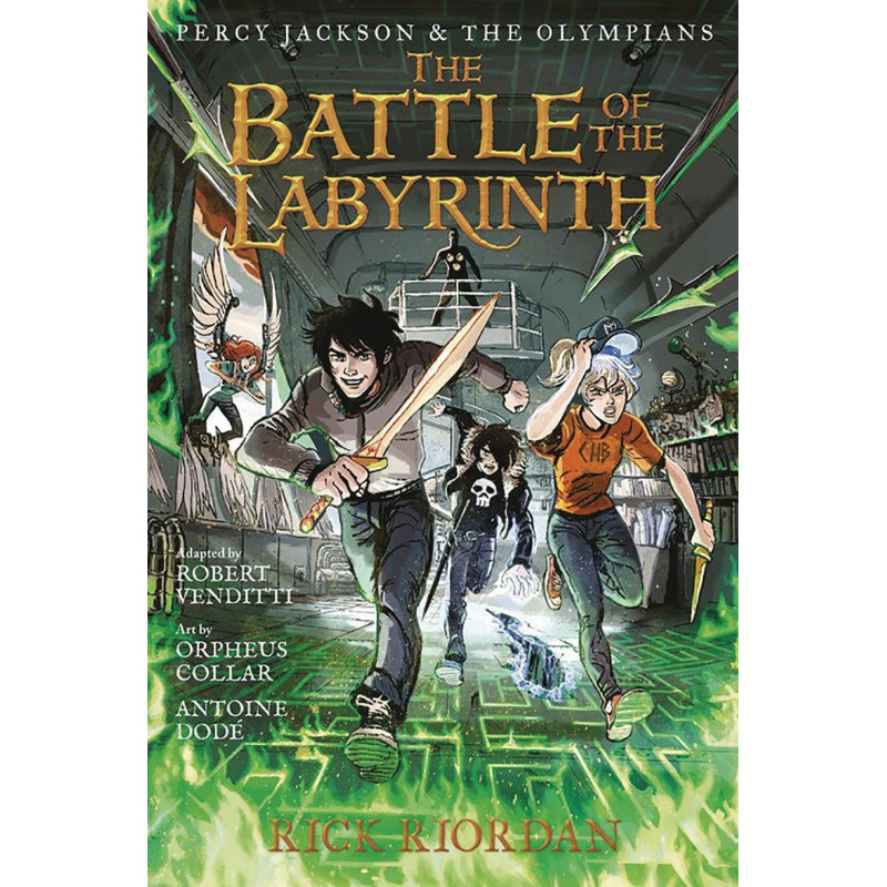 Percy jackson and the olympians. the battle of the labyrinth: the graphic novel