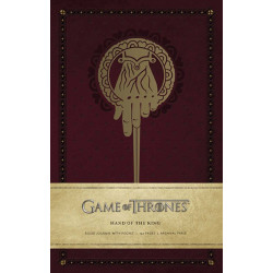 Game of thrones: hand of the king hardcover ruled journal