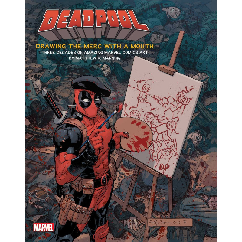 Deadpool: drawing the merc with a mouth