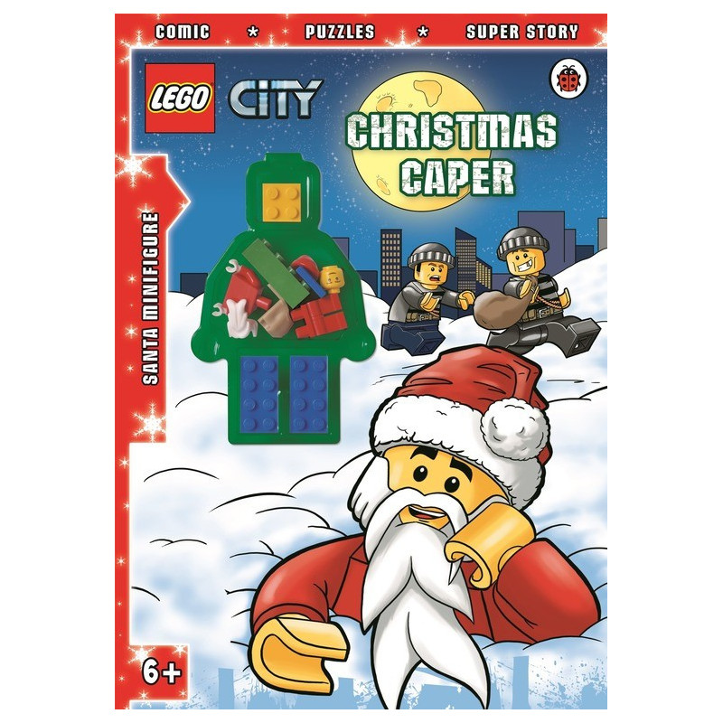 LEGO CITY: Christmas Caper Activity Book with Minifigure