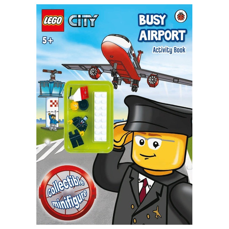 LEGO CITY: Busy Airport Activity Book with Minifigure