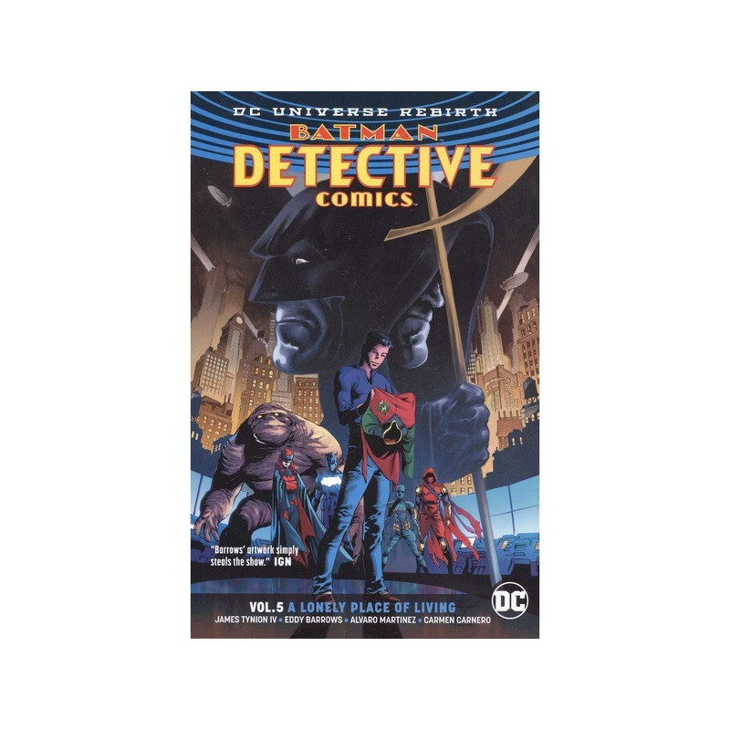 Batman: Detective Comics Vol. 5: Rebirth : A Lonely Place of Living