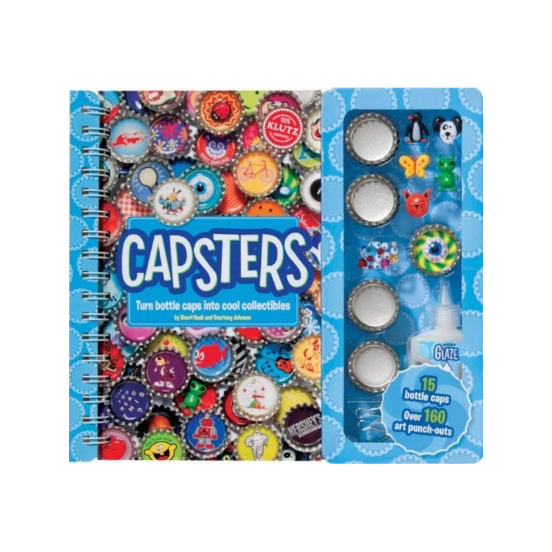 Klutz Capsters: Turn Bottle Caps Into Cool Collectibles Craft Kit