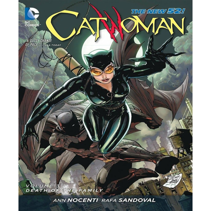 Comic catwoman death of the family vol 3