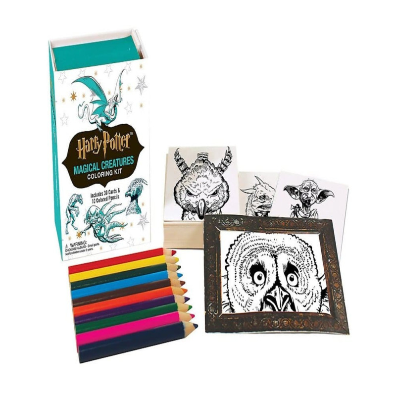 Mk harry potter magical creatures coloring
