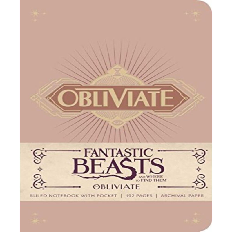 Journal fantastic beasts and where to find them obliviate