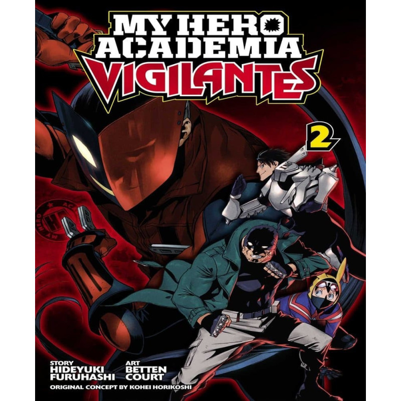 My hero academia vigilantes vol 2