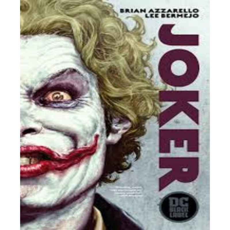Comic Joker Dc Black Label Edition