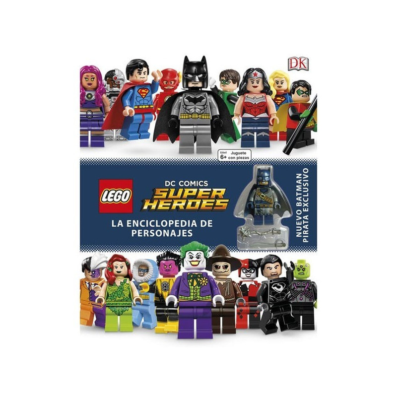 Lego DC Comics Super Heroes Character Encyclopedia (enciclopedia de personajes)