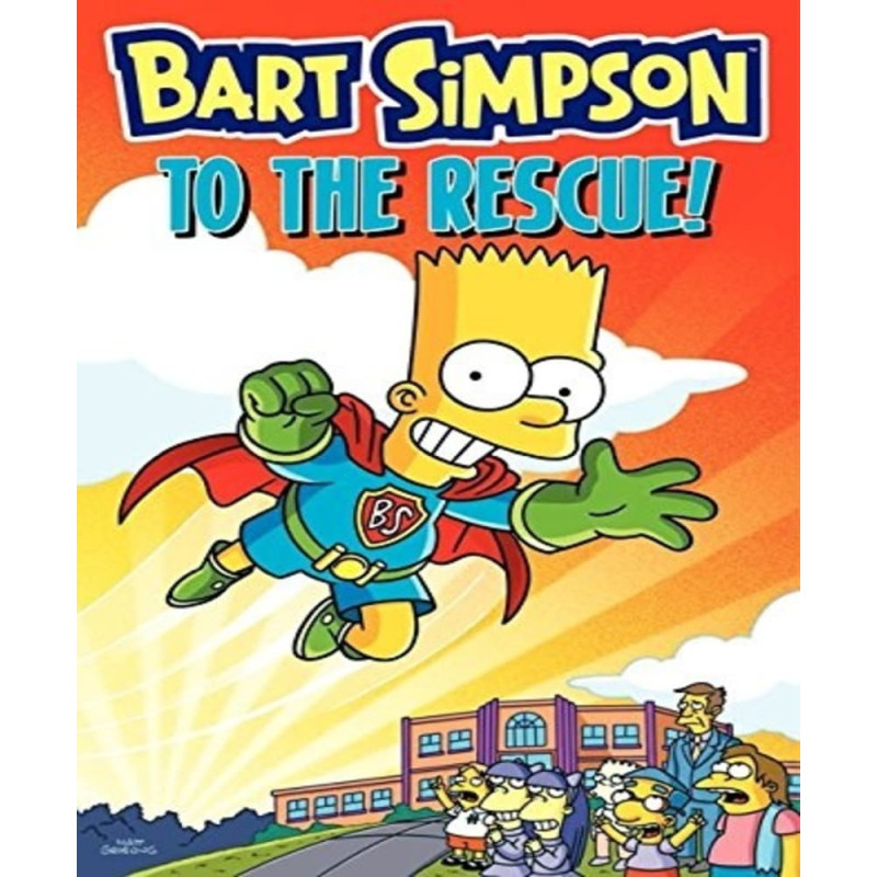 Comic Bart Simpson To The Rescue