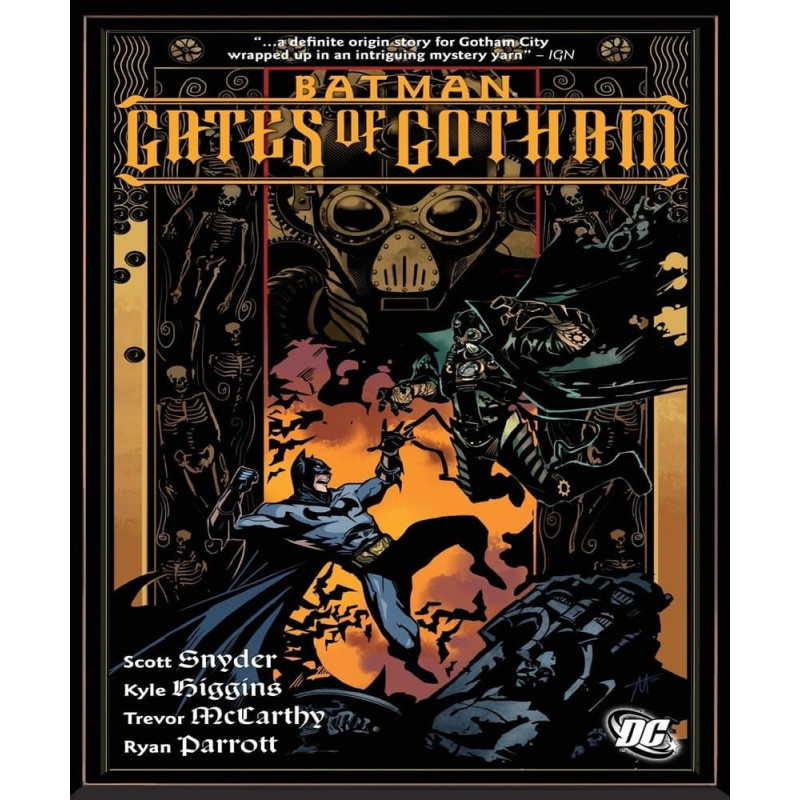 Comic Batman Gates Gotham