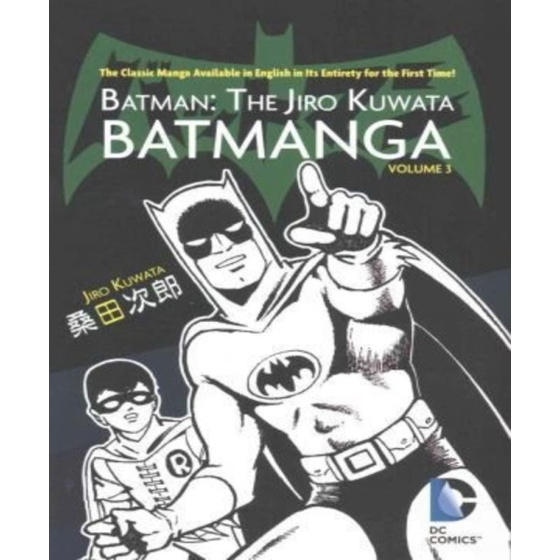 Comic Batman Kuwata Batmanga Vol 3