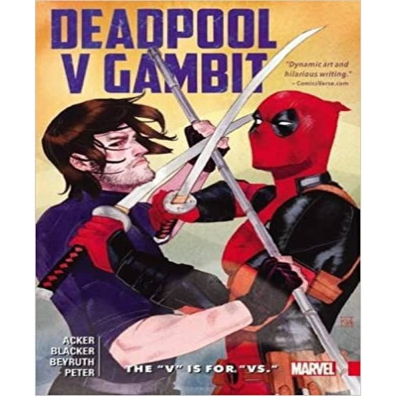 Comic Deadpool V Gambit The ´´V´´ Is For