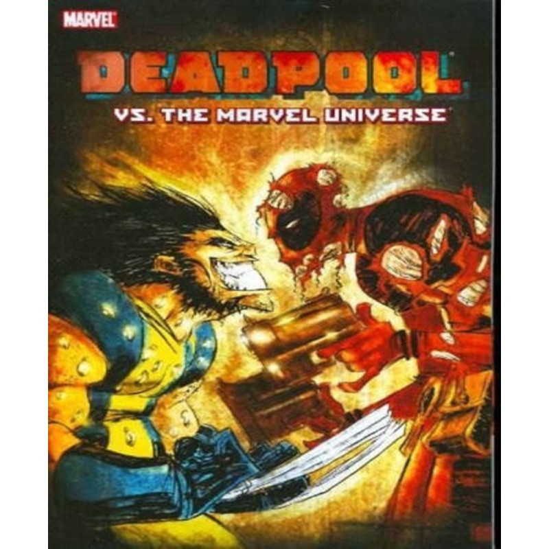 Comic Deadpool Vs The Marvel Universe