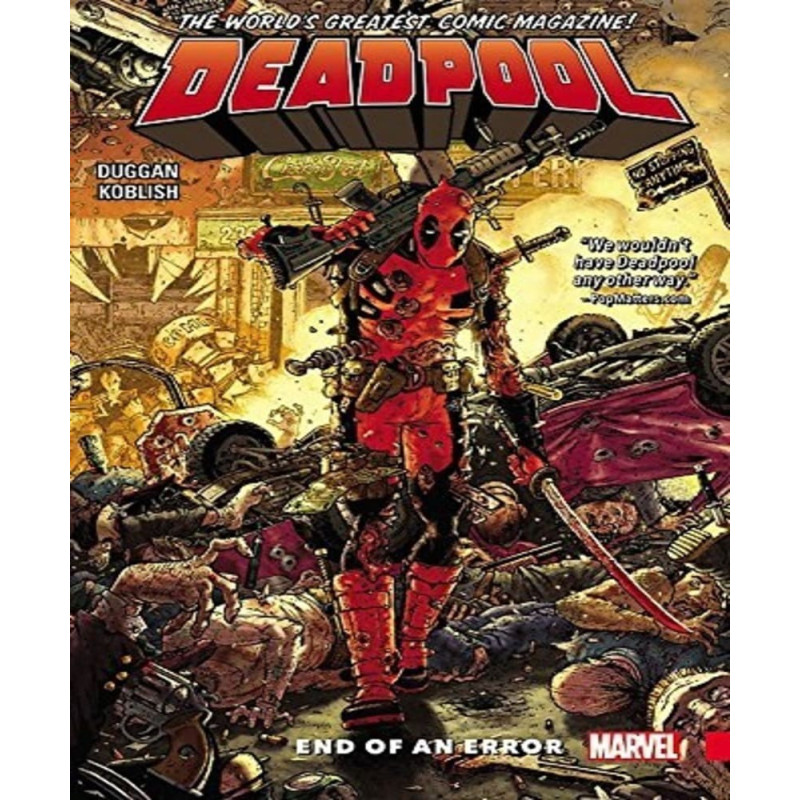 Comic Deadpool:End Of An Error