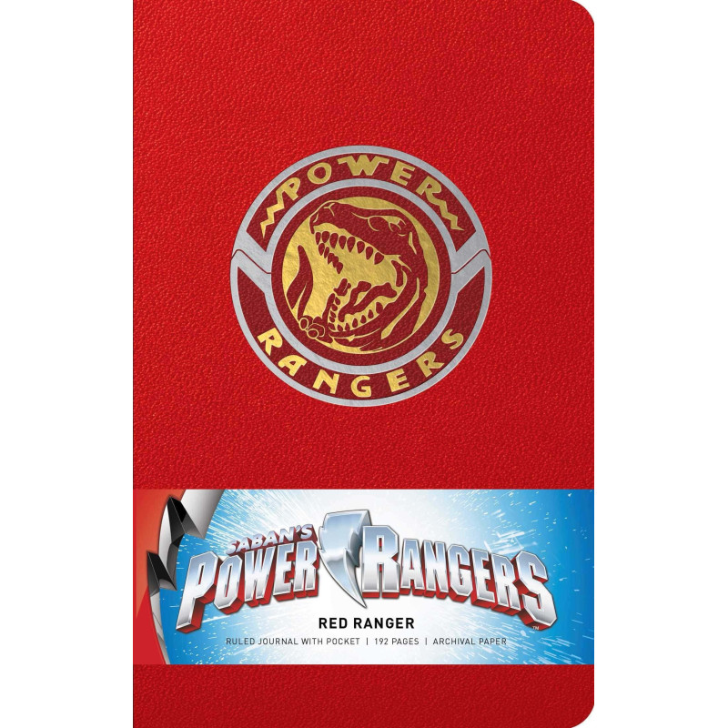 Power Rangers: Red Ranger Hardcover Ruled Journal (Insights Journals)