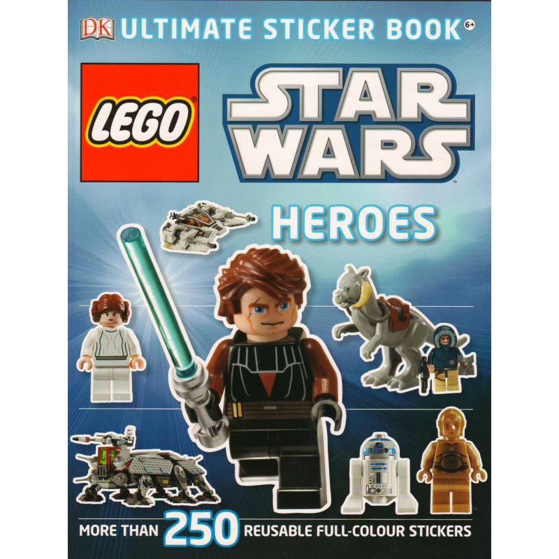 Lego Star Wars Heroes (DK Ultimate Sticker Books)