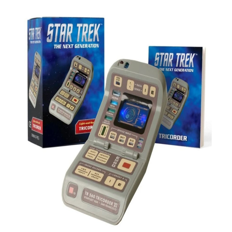 Mini Collectible Star Trek Light And Sound Tricorder