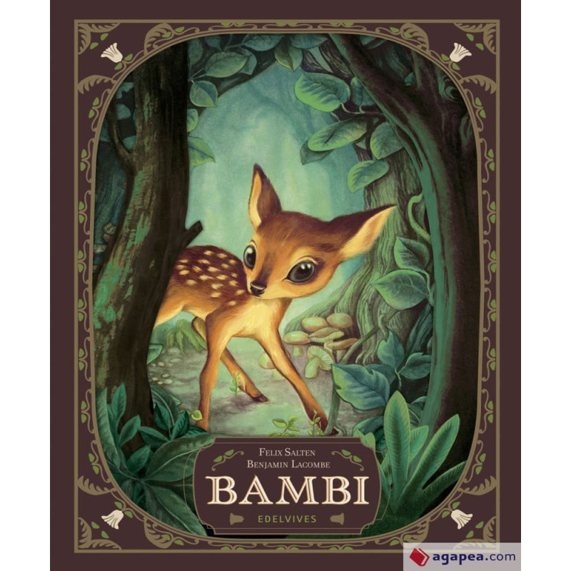 Clásicos Ilustrados Bambi una vida en el bosque