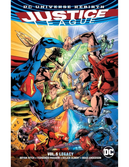 COMIC JUSTICE LEAGUE VOL 5 LEGACY