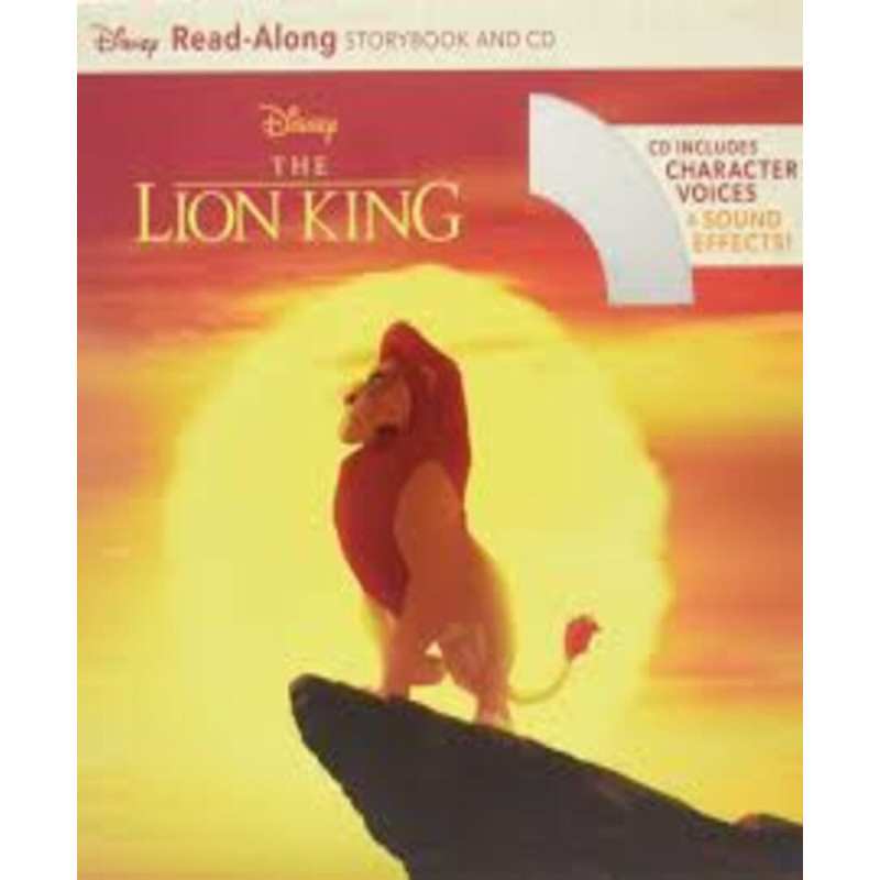 Lion King Read Along Storybook And Cd