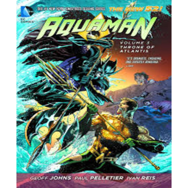 Comic Aquaman Throne Atlantis Vol 3