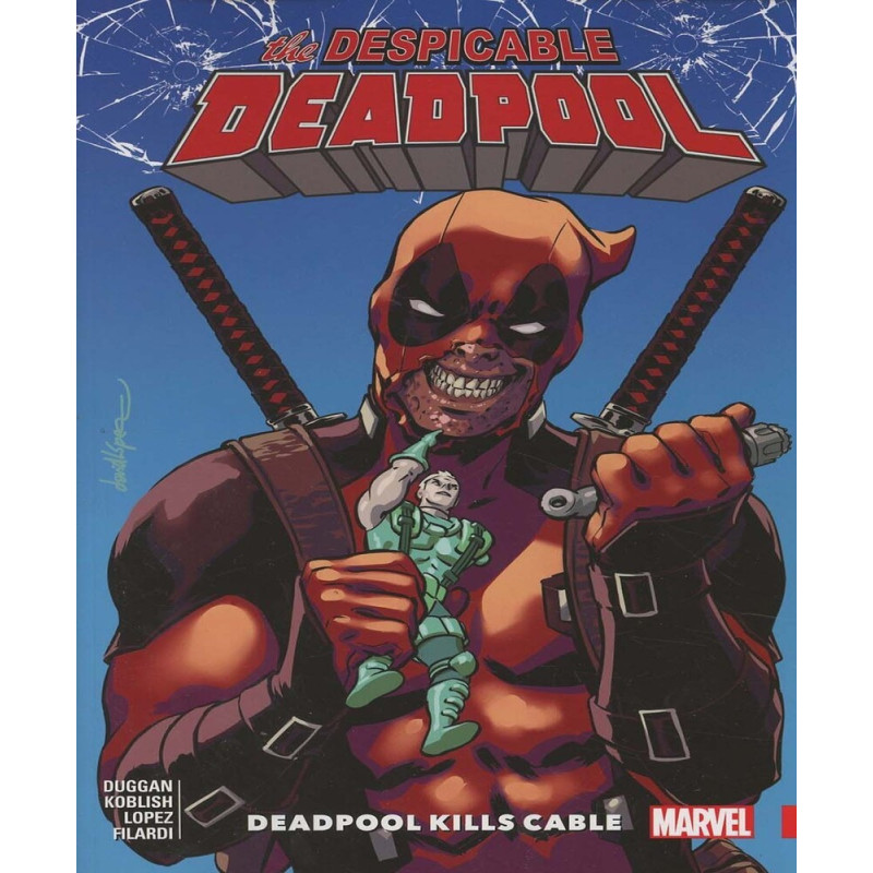 Comic Despicable Deadpool Kills Cable