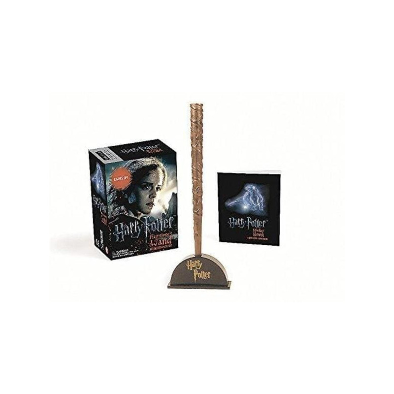 Harry Potter Hermione's Wand with Sticker Kit: Lights Up! (RP Minis)