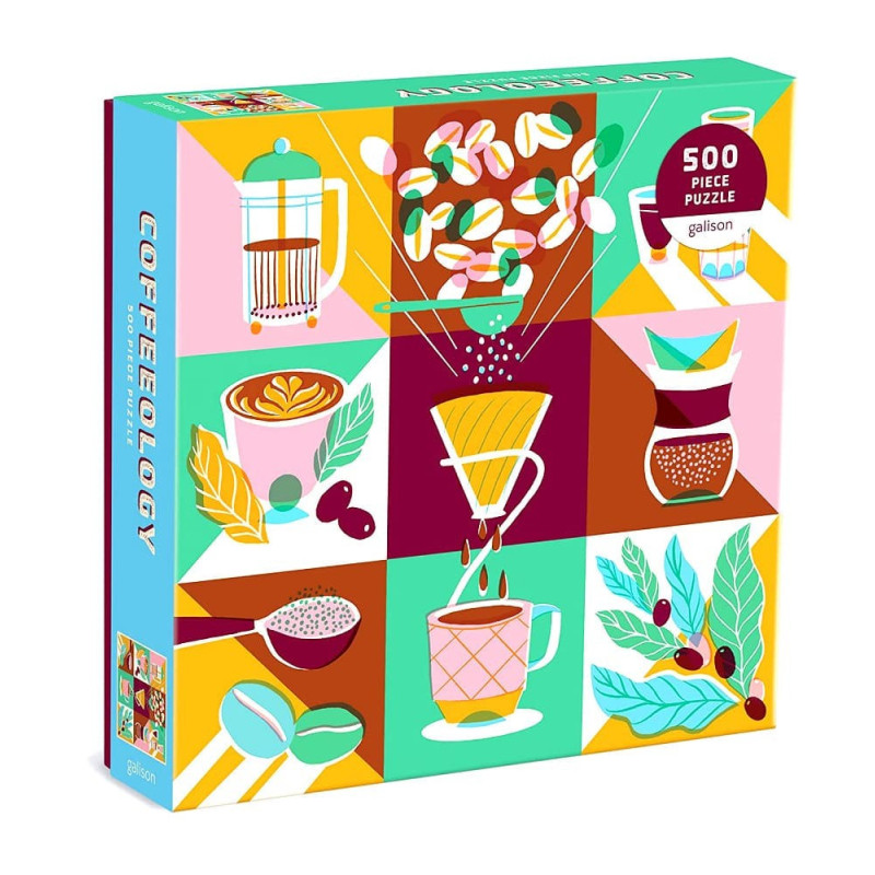 Coffeeology 500 Piece Puzzle
