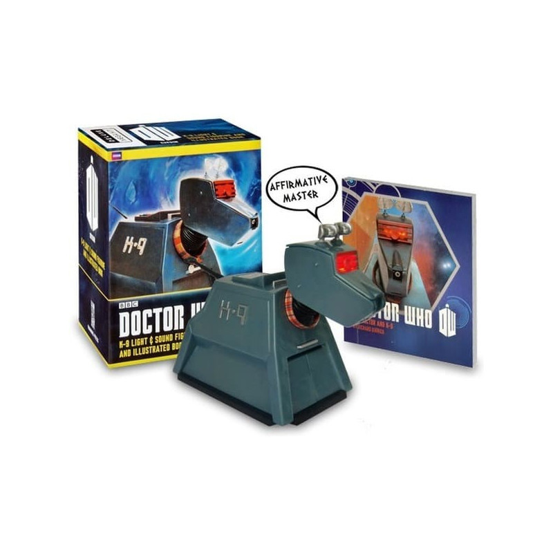 Doctor Who: K-9 Light-and-Sound Figurine and Illustrated Book (RP Minis)