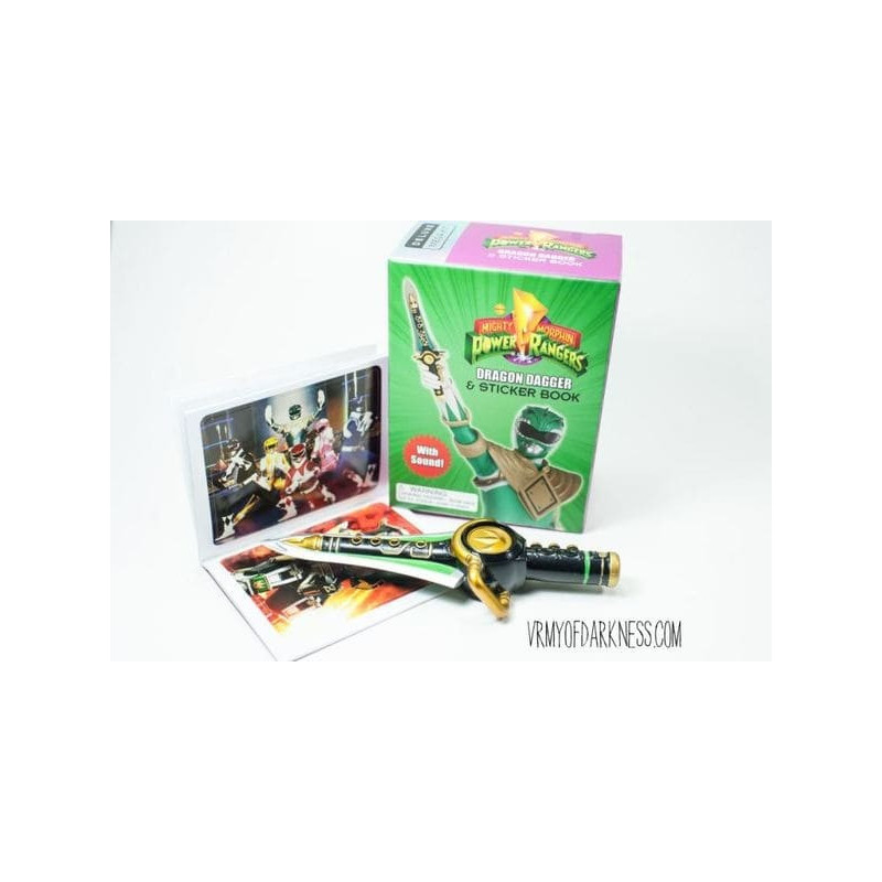 Mighty Morphin Power Rangers Dragon Dagger and Sticker Book: With Sound! (RP Minis)