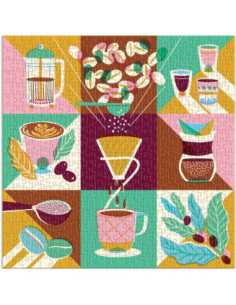 COFFEEOLOGY 500 PIECE PUZZLE