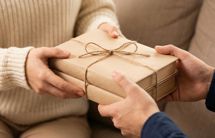 Árbol de Navidad con Libros